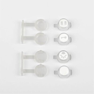 Ritto, Sécurité des bâtiments : accessoires, Jeu de boutons-poussoirs Pour 17865, 17867 Blanc RGE1275202 - Publicité Ritto, Sécurité des bâtiments : accessoires, Jeu de boutons-poussoirs Pour 17865, 17867 Blanc RGE1275202 - Publicité
