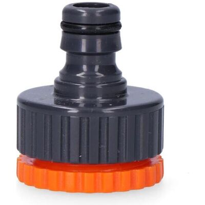 EDM, Raccord de tuyau + connecteur de tuyau, Female quick-connect threaded fitting ¾ in - 1 in (19.05 mm) - Publicité EDM, Raccord de tuyau + connecteur de tuyau, Female quick-connect threaded fitting ¾ in - 1 in (19.05 mm) - Publicité