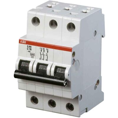 ABB, Disjoncteur, Disjoncteur AC C 0,5A 3p 400V 2CDS253001R0984 - Publicité ABB, Disjoncteur, Disjoncteur AC C 0,5A 3p 400V 2CDS253001R0984 - Publicité