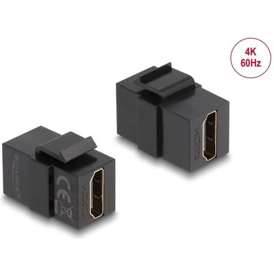Delock Module Keystone HDMI Noir (HDMI, 28.80 cm), Adaptateur données + vidéo, Noir - Publicité Delock Module Keystone HDMI Noir (HDMI, 28.80 cm), Adaptateur données + vidéo, Noir - Publicité