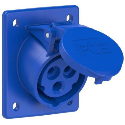 PCE, Prise de courant, Prise CEE en saillie Turbo Twist inclinée 230V 16A IP44 413-6TT - Publicité PCE, Prise de courant, Prise CEE en saillie Turbo Twist inclinée 230V 16A IP44 413-6TT - Publicité