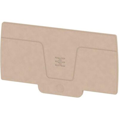 Plaque de fermeture beige AEP 2C 10/16 Weidmüller - Plaque de protection électrique - Publicité Plaque de fermeture beige AEP 2C 10/16 Weidmüller - Plaque de protection électrique - Publicité