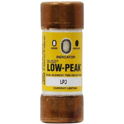 Eaton, Fusible, Cartouche fusible, basse tension, 20 A, LPJ-20SPI (20 A) - Publicité Eaton, Fusible, Cartouche fusible, basse tension, 20 A, LPJ-20SPI (20 A) - Publicité