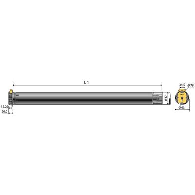 somfy, Transmission : accessoires, Rohrmotor HiPro LT 50 Meteor 20/17 20 Nm inkl. Adapter und Mitnehmer SW 60 - Publicité somfy, Transmission : accessoires, Rohrmotor HiPro LT 50 Meteor 20/17 20 Nm inkl. Adapter und Mitnehmer SW 60 - Publicité