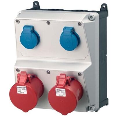 Système de Prises Mennekes 920026 - IP44 Protection - Publicité Système de Prises Mennekes 920026 - IP44 Protection - Publicité