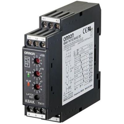 Omron Industrial Automation Relais de surveillance de la température K/J/T/E, Pt100/Pt1000, Relai - Publicité Omron Industrial Automation Relais de surveillance de la température K/J/T/E, Pt100/Pt1000, Relai - Publicité