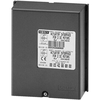 Somfy 1860116 - EIB, KNX Jalousieaktor 4fach Motorcontroller - Motor Controller - Publicité Somfy 1860116 - EIB, KNX Jalousieaktor 4fach Motorcontroller - Motor Controller - Publicité