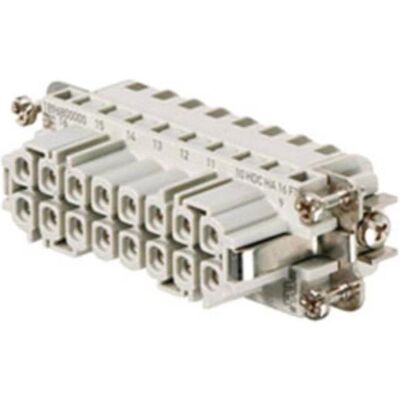 Weidmüller 1896800000 Prise femelle RockStar HDC HA 16 + PE - Connecteur électrique - Publicité Weidmüller 1896800000 Prise femelle RockStar HDC HA 16 + PE - Connecteur électrique - Publicité