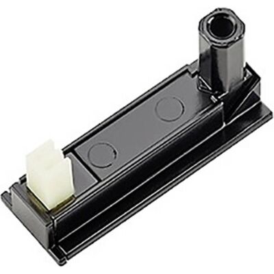 Bachmann DESK2 Support adhésif noir RAL9005 - Power Strip Holder - Publicité Bachmann DESK2 Support adhésif noir RAL9005 - Power Strip Holder - Publicité