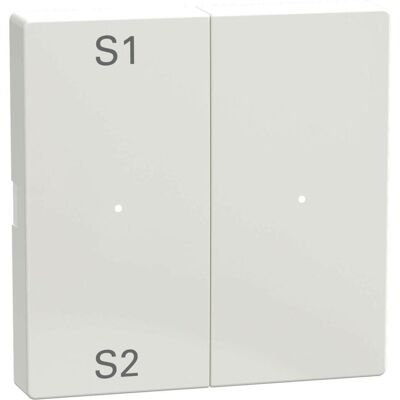 Merten, Accessoires Gamme d'interrupteurs, Bascules pour module bouton-poussoir double (scène1/2, MEG5226-0319) - Publicité Merten, Accessoires Gamme d'interrupteurs, Bascules pour module bouton-poussoir double (scène1/2, MEG5226-0319) - Publicité