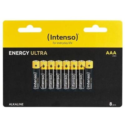 Intenso Mini Stilo AAA LR03 8 pz. (7501418) (8 pcs, AAA), Batteries + piles - Publicité Intenso Mini Stilo AAA LR03 8 pz. (7501418) (8 pcs, AAA), Batteries + piles - Publicité