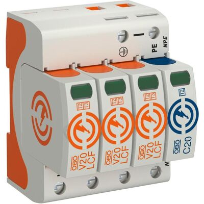 OBO Bettermann, Protection contre les surtensions, OBO SurgeController V20 - Publicité OBO Bettermann, Protection contre les surtensions, OBO SurgeController V20 - Publicité