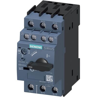 Siemens Modèle 3RV2021-4PA15 Disjoncteur - Protection moteur, IP20 - Publicité Siemens Modèle 3RV2021-4PA15 Disjoncteur - Protection moteur, IP20 - Publicité