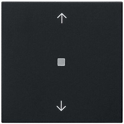 Gira 5105005, Bouton + interrupteur, Noir - Publicité Gira 5105005, Bouton + interrupteur, Noir - Publicité