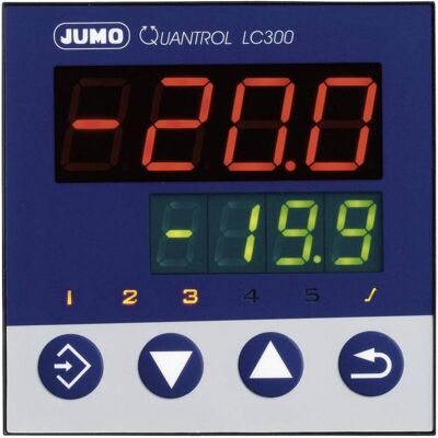 Contrôleur de température Jumo LC300 - PID, 96x96mm, 110-240V, 2 sorties - Publicité Contrôleur de température Jumo LC300 - PID, 96x96mm, 110-240V, 2 sorties - Publicité