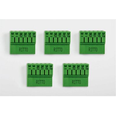 Ritto - 1232536 - amovible - 5-pack - borne terminale - Publicité Ritto - 1232536 - amovible - 5-pack - borne terminale - Publicité