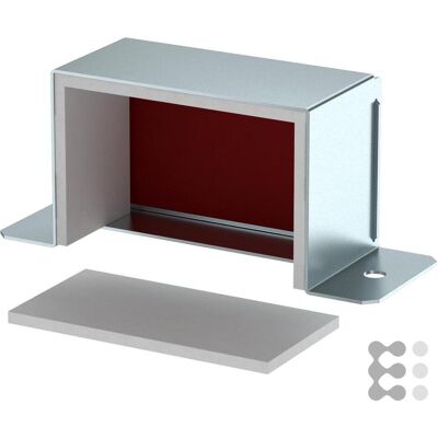 OBO Bettermann Pièce de fin 174 mm - Couverture de conduit - Publicité OBO Bettermann Pièce de fin 174 mm - Couverture de conduit - Publicité