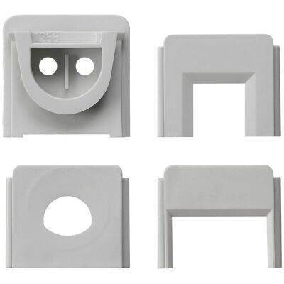 Gira, Accessoires Gamme d'interrupteurs, Set Adaptateur de montage WG gris 000730 - Publicité Gira, Accessoires Gamme d'interrupteurs, Set Adaptateur de montage WG gris 000730 - Publicité