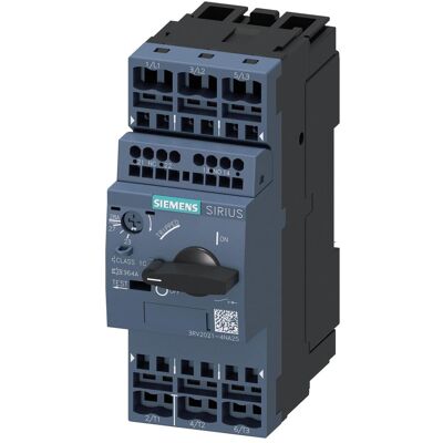 Interrupteur de puissance Siemens 3RV2021-4NA25 pour protection moteur - Publicité Interrupteur de puissance Siemens 3RV2021-4NA25 pour protection moteur - Publicité