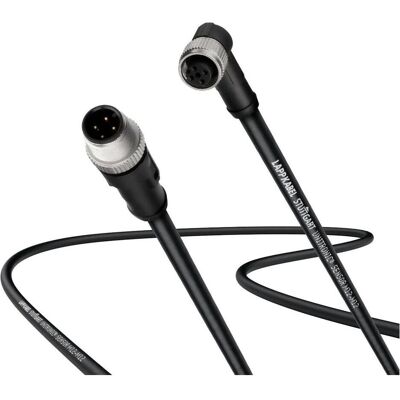 Lapp AB-C8-M12MS-1,0PUR-M12FA, Câble + prise électronique, Noir - Publicité Lapp AB-C8-M12MS-1,0PUR-M12FA, Câble + prise électronique, Noir - Publicité