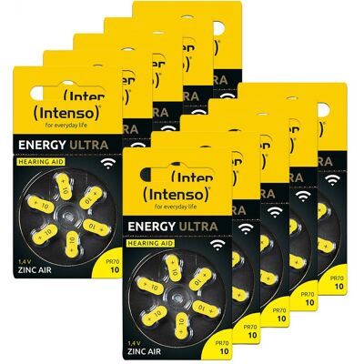 Intenso Batterie Zinc Air, 10, 1.45V, Batteries + piles - Publicité Intenso Batterie Zinc Air, 10, 1.45V, Batteries + piles - Publicité