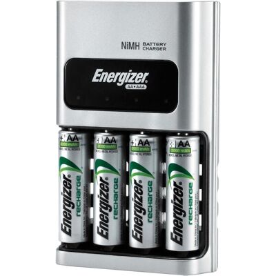 Energizer Chargeurs de batterie (1 pcs, AA, AAA, Piles rechargeables + chargeur), Chargeur de batterie - Publicité Energizer Chargeurs de batterie (1 pcs, AA, AAA, Piles rechargeables + chargeur), Chargeur de batterie - Publicité