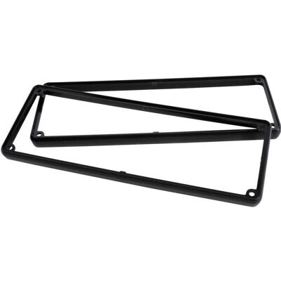 Hammond, Accessoires de câblage, 1455UBBK Blende ABS Schwarz L x B H 196 71 11.60 mm 2 St. Publicité Hammond, Accessoires de câblage, 1455UBBK Blende ABS Schwarz L x B H 196 71 11.60 mm 2 St. Publicité