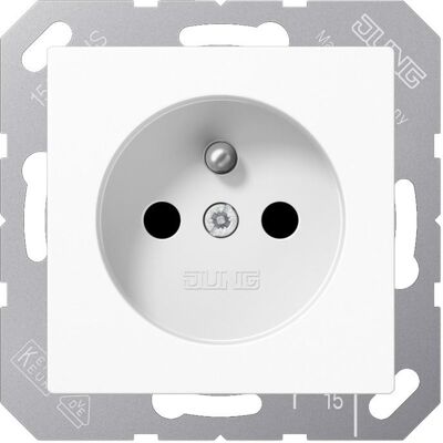 JUNG, Prise de courant, Prise 1f aws glz AS/A UP m.BS IP20 A1520FKIWW - Publicité JUNG, Prise de courant, Prise 1f aws glz AS/A UP m.BS IP20 A1520FKIWW - Publicité