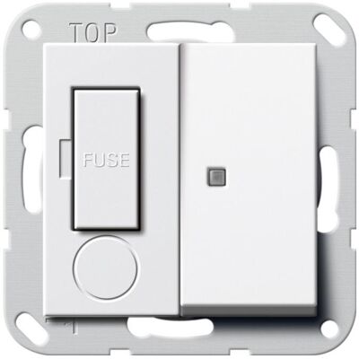 Gira 278703 - Prise fusible 13A Kontroll - Montage mural - Publicité Gira 278703 - Prise fusible 13A Kontroll - Montage mural - Publicité