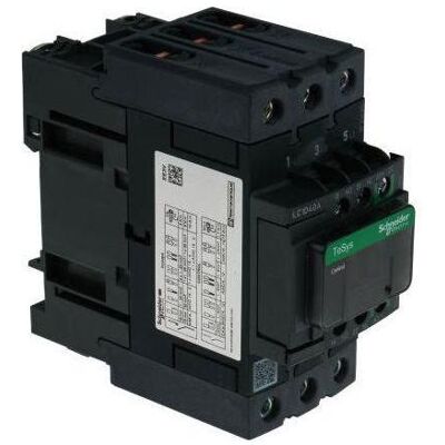 Contacteur Schneider Electric LC1D 3P 24V DC - Contrôle moteur - Publicité Contacteur Schneider Electric LC1D 3P 24V DC - Contrôle moteur - Publicité