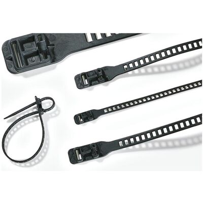 HellermannTyton, Collier de serrage, SRT1807-TPU-BK-L1 Attache-échelle (Serre-câbles en plastique, 180 mm, 50 pcs) - Publicité HellermannTyton, Collier de serrage, SRT1807-TPU-BK-L1 Attache-échelle (Serre-câbles en plastique, 180 mm, 50 pcs) - Publicité