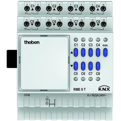 Theben, Actionneur, Rme 8 T Knx (Actionneur de commutation, Actionneur de stores) - Publicité Theben, Actionneur, Rme 8 T Knx (Actionneur de commutation, Actionneur de stores) - Publicité