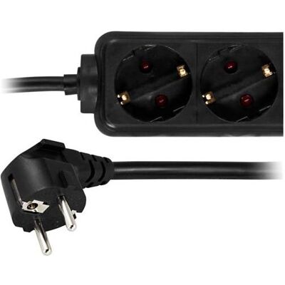 Deltaco Multiprise, Axessline Power Strip 3 socket typ F, 5.0 m cab (3x, 5 m) - Publicité Deltaco Multiprise, Axessline Power Strip 3 socket typ F, 5.0 m cab (3x, 5 m) - Publicité