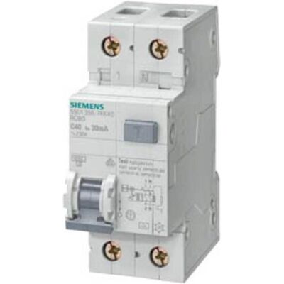 Siemens - 5SU13560KK20 - 20A 230V FI/LS - Interrupteur - Publicité Siemens - 5SU13560KK20 - 20A 230V FI/LS - Interrupteur - Publicité