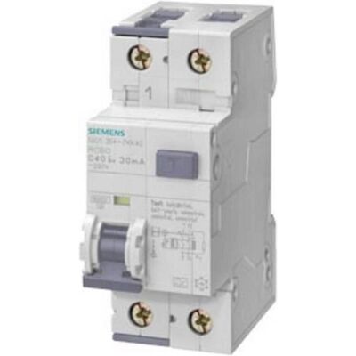 Siemens - 5SU13541LB16 - 16 A - 30 mA - 230 V - FI/LS - Publicité Siemens - 5SU13541LB16 - 16 A - 30 mA - 230 V - FI/LS - Publicité