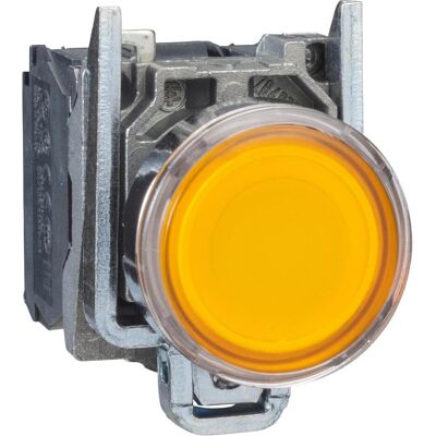 Schneider Electric Bouton poussoir XB4BW3565, Bouton + interrupteur, Orange - Publicité Schneider Electric Bouton poussoir XB4BW3565, Bouton + interrupteur, Orange - Publicité