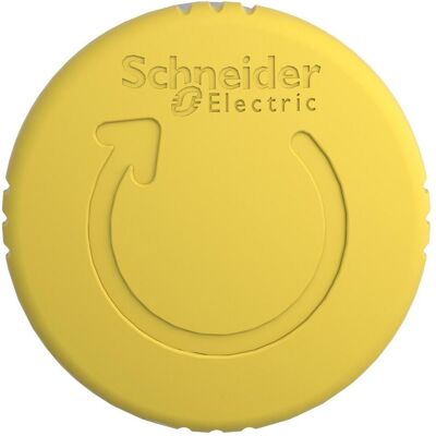 Schneider Electric Tete Arret D'Urgence, Bouton + interrupteur, Jaune, Multicolore - Publicité Schneider Electric Tete Arret D'Urgence, Bouton + interrupteur, Jaune, Multicolore - Publicité