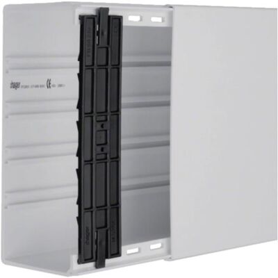 Hager Modèle FB9923007035 Goulotte - 2000mm Gris clair - Publicité Hager Modèle FB9923007035 Goulotte - 2000mm Gris clair - Publicité
