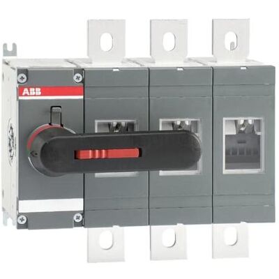 ABB OT630E03K Interrupteur-sectionneur 3 pôles 630A 1SCA022779R4940, Bouton + interrupteur, Noir - Publicité ABB OT630E03K Interrupteur-sectionneur 3 pôles 630A 1SCA022779R4940, Bouton + interrupteur, Noir - Publicité