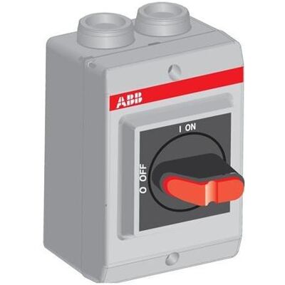 Disjoncteur de sécurité Abb 3P 16A M20 - Publicité Disjoncteur de sécurité Abb 3P 16A M20 - Publicité