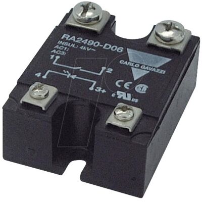 Carlo Gavazzi - RA 4850-D12 - 24-480VAC - Relais à état solide - Publicité Carlo Gavazzi - RA 4850-D12 - 24-480VAC - Relais à état solide - Publicité