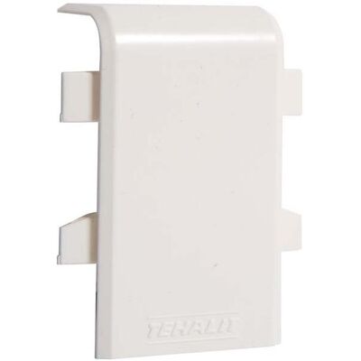 Hager, Accessoires de câblage, Embrayage Blanc Pur - Publicité Hager, Accessoires de câblage, Embrayage Blanc Pur - Publicité