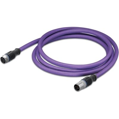 Wago Connecteur de données capteur/actionneur, Câble + prise électronique, Violet - Publicité Wago Connecteur de données capteur/actionneur, Câble + prise électronique, Violet - Publicité