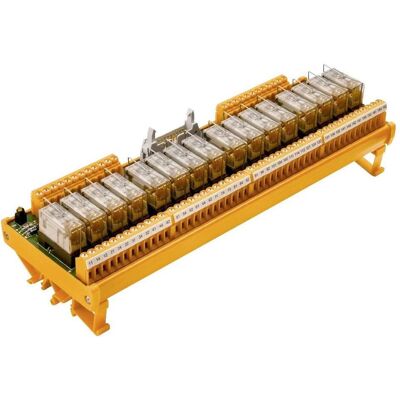Weidmüller Module de transfert 20p 250V 24A ressort 1448300000, Relai - Publicité Weidmüller Module de transfert 20p 250V 24A ressort 1448300000, Relai - Publicité