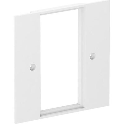 OBO Bettermann, Accessoires Gamme d'interrupteurs, Plaque de recouvrement double module 45 95x95mm, 6109835 - Publicité OBO Bettermann, Accessoires Gamme d'interrupteurs, Plaque de recouvrement double module 45 95x95mm, 6109835 - Publicité