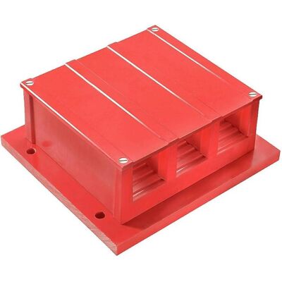 Weidmüller 2496050000 Terminal haute tension - 240 mm, Rouge, Vis - Publicité Weidmüller 2496050000 Terminal haute tension - 240 mm, Rouge, Vis - Publicité