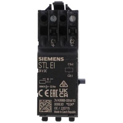 Relais Siemens 3VA9988-0BM10 - Déclencheur de tension - Publicité Relais Siemens 3VA9988-0BM10 - Déclencheur de tension - Publicité
