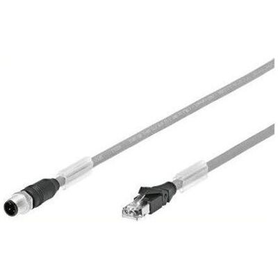 Festo 8040452 Câble de raccordement pour capteur ou actionneur M12, 3,00 m, nombre de pôles : 4, 1, Câble + prise électronique, Noir - Publicité Festo 8040452 Câble de raccordement pour capteur ou actionneur M12, 3,00 m, nombre de pôles : 4, 1, Câble + prise électronique, Noir - Publicité