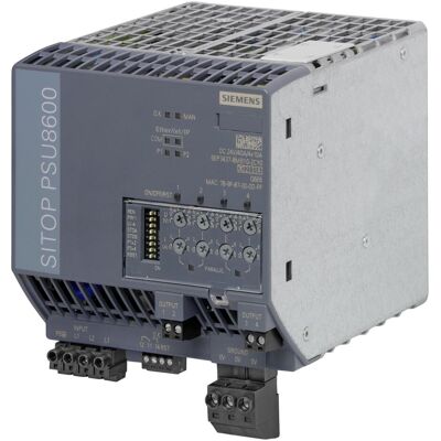 Siemens Distributeur de courant mobile, SITOP PSU8600 6EP3437-8MB10-2CY03AC 40A/4x10A Alimentation régulée EIP - Publicité Siemens Distributeur de courant mobile, SITOP PSU8600 6EP3437-8MB10-2CY03AC 40A/4x10A Alimentation régulée EIP - Publicité