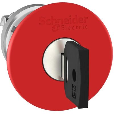 Schneider Electric Élem. frontal, rouge Ř40 f. Arrêt d'urgence ZB4BS94420, Bouton + interrupteur, Rouge, Multicolore - Publicité Schneider Electric Élem. frontal, rouge Ř40 f. Arrêt d'urgence ZB4BS94420, Bouton + interrupteur, Rouge, Multicolore - Publicité